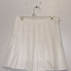 XS White OTL Apparel Tennis Skirt